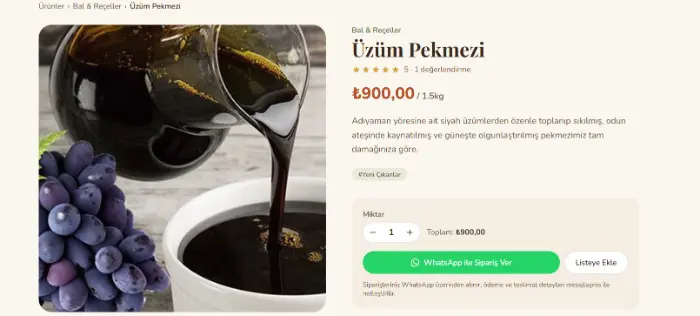 Üzüm Pekmezi