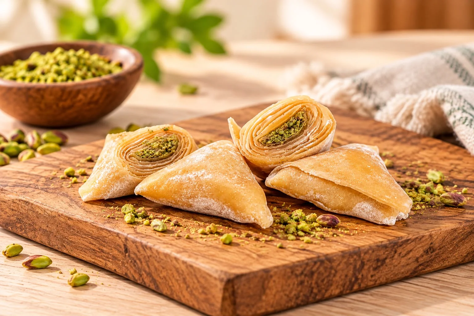 Fıstıklı Muska ( Samsa)